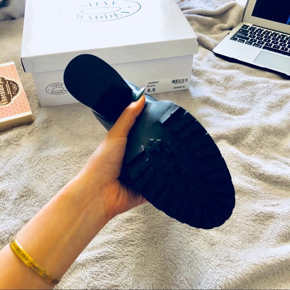 Steve Madden Legend Sock Boots - Picture 3 of 8